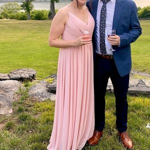 Revelry Chiffon Penelope in First Kiss Pink